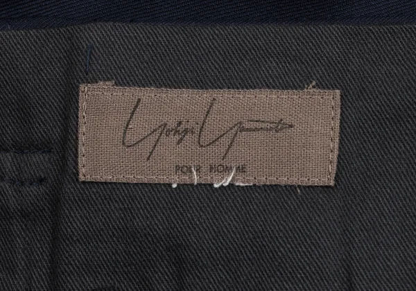 Yohji Yamamoto POUR HOMME Side Pocket Wide Tapered Pants K-162175_012