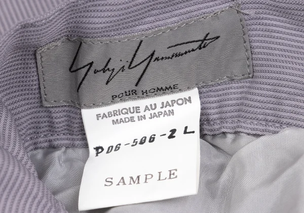 Yohji Yamamoto POUR HOMME Striped Weave Wide Pants K-162177_015
