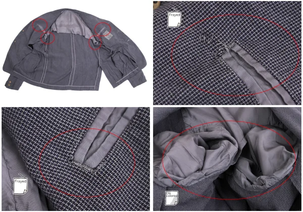 Yohji Yamamoto POUR HOMME Design Weave Jacket K-162178_016