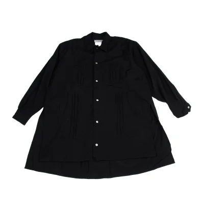 Yohji Yamamoto POUR HOMME Wool Pintuck Pocket Jacket