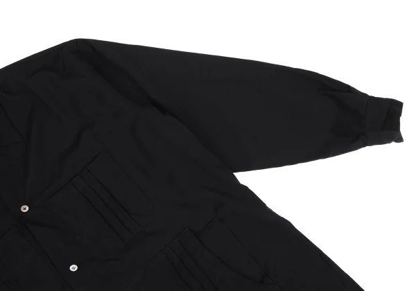 Yohji Yamamoto POUR HOMME Wool Pintuck Pocket Jacket K-162180_006