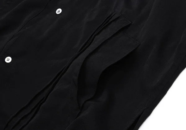 Yohji Yamamoto POUR HOMME Wool Pintuck Pocket Jacket K-162180_010