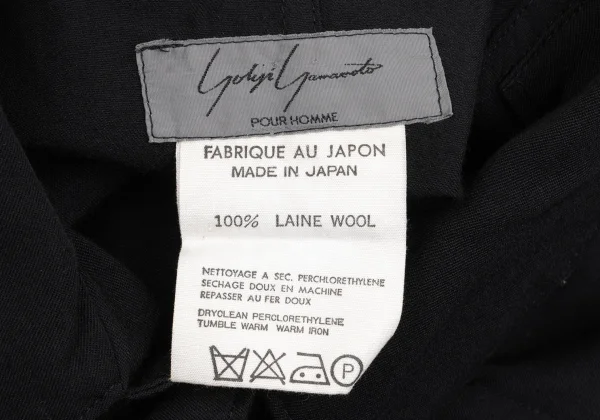 Yohji Yamamoto POUR HOMME Wool Pintuck Pocket Jacket K-162180_017