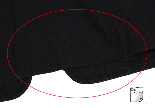 Yohji Yamamoto POUR HOMME Alphabet Patch Cotton Jacket K-162182_017
