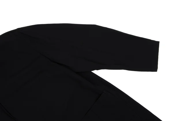 Yohji Yamamoto POUR HOMME Wool Gaba Chrysanthemum Clear Button Fly Jacket K-162183_004