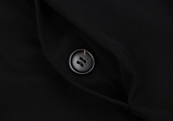 Yohji Yamamoto POUR HOMME Wool Gaba Chrysanthemum Clear Button Fly Jacket K-162183_008