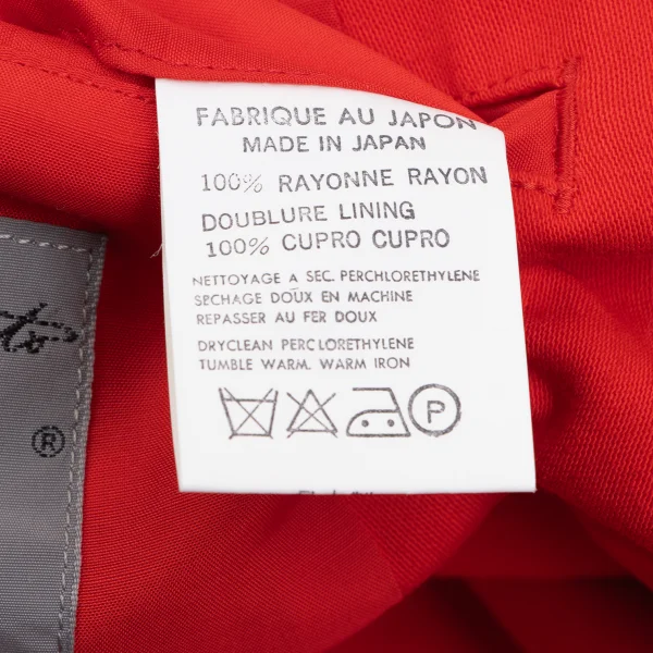 Yohji Yamamoto POUR HOMME Chrysanthemum Button Round Lapel Jacket K-162184_019