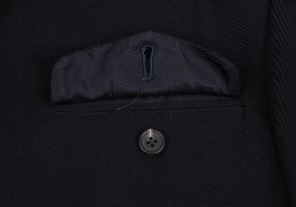 Yohji Yamamoto POUR HOMME Epaulette Peak Lapel Double Jacket K-162185_005