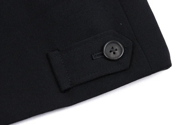 Yohji Yamamoto POUR HOMME Epaulette Peak Lapel Double Jacket K-162185_011