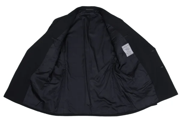 Yohji Yamamoto POUR HOMME Epaulette Peak Lapel Double Jacket K-162185_014