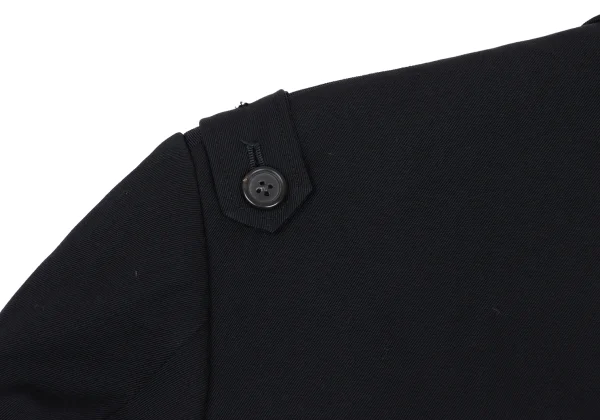Yohji Yamamoto POUR HOMME Epaulette Peak Lapel Double Jacket K-162185_016
