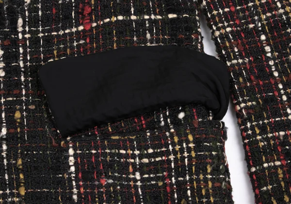 Yohji Yamamoto POUR HOMME Silk Linen Tweed Notch Lapel Jacket K-162188_010