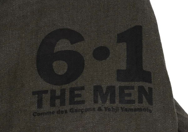 Yohji Yamamoto POUR HOMME 6.1 THE MEN Back Printed Design Staff Jacket K-162189_011