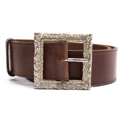 Vivienne Westwood Frame Buckle Leather Belt