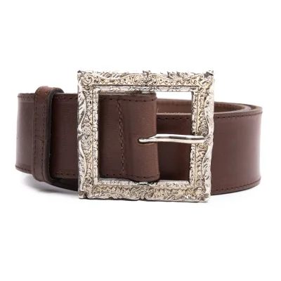 Vivienne Westwood Frame Buckle Leather Belt