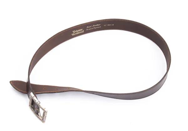 Vivienne Westwood Frame Buckle Design Leather Belt K-162194_005