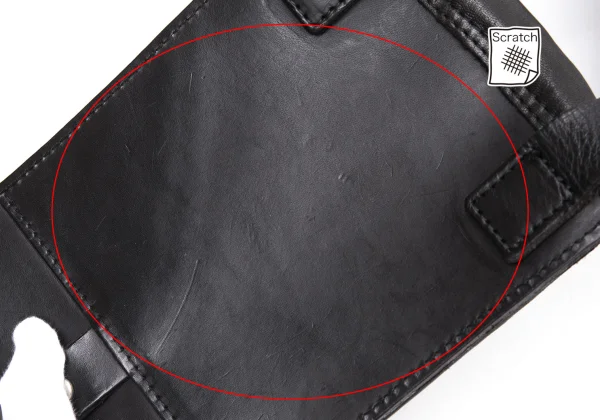 Yohji Yamamoto POUR HOMME Leather Shoulder Bag K-162195_005