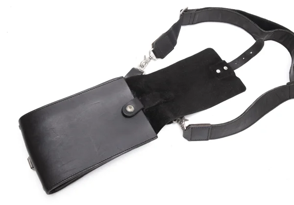 Yohji Yamamoto POUR HOMME Leather Shoulder Bag K-162195_011