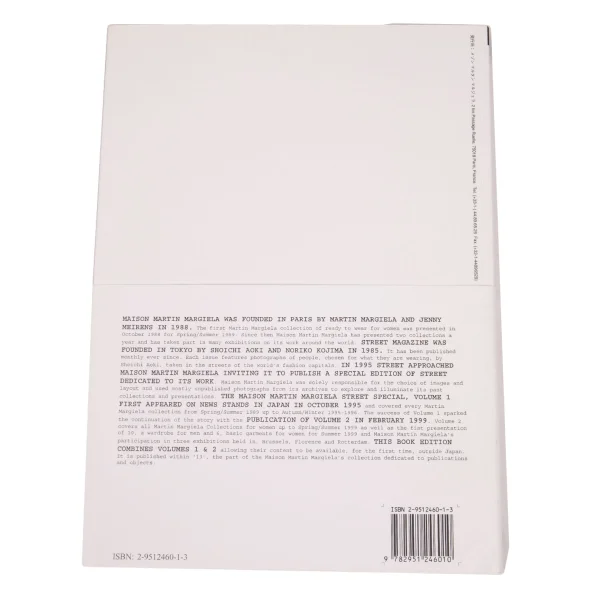 Maison Martin Margiela STREET SPECIAL EDITION VOLUME 1&2 Look Book K-162200_010