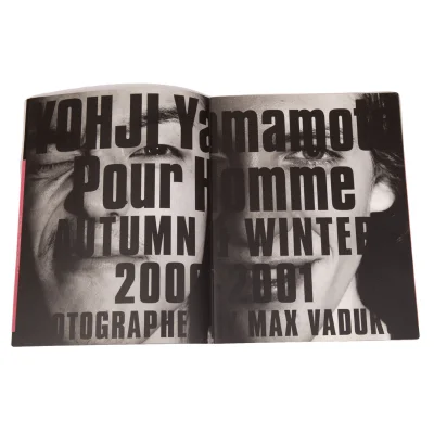 Yohji Yamamoto POUR HOMME 2000-01 Look Book
