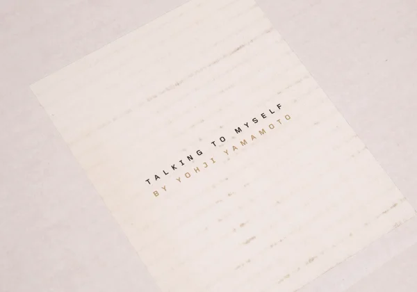 TALKING TO MYSELF BY YOHJI YAMAMOTO Look Book K-162206_012