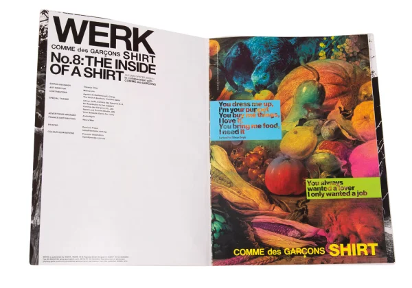COMME des GARCONS WERK No.8 THE INSIDE OF A SHIRT Look Book K-162209_004
