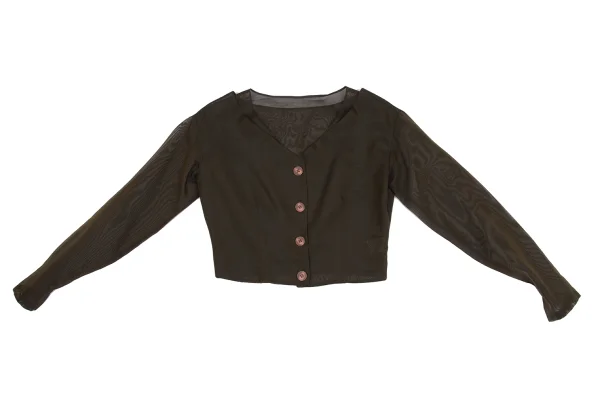 DOLCE&GABBANA Poly Layered Cardigan K-162210_002