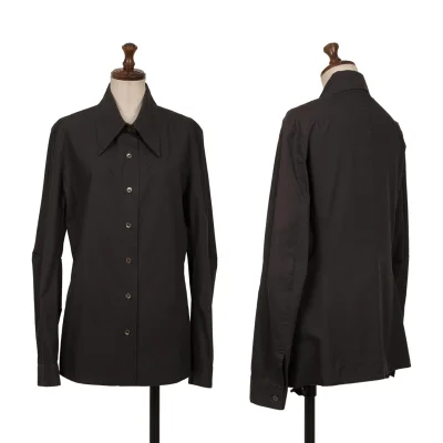 ANN DEMEULEMEESTER Cotton Big Collar Shirt