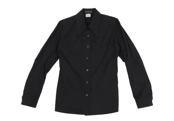 ANN DEMEULEMEESTER Cotton Big Collar Shirt K-162211_002
