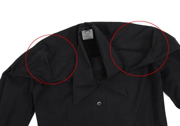 ANN DEMEULEMEESTER Cotton Big Collar Shirt K-162211_007