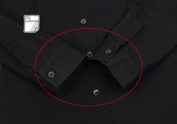 ANN DEMEULEMEESTER Cotton Big Collar Shirt K-162211_012