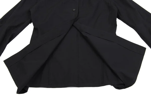ANN DEMEULEMEESTER Cotton Big Collar Shirt K-162211_015