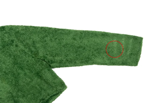 tricot COMME des GARCONS Nylon Pile Cropped Knit Sweater K-162213_006