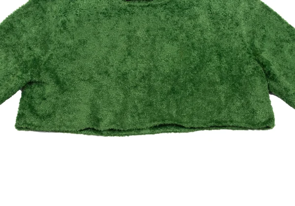 tricot COMME des GARCONS Nylon Pile Cropped Knit Sweater K-162213_009