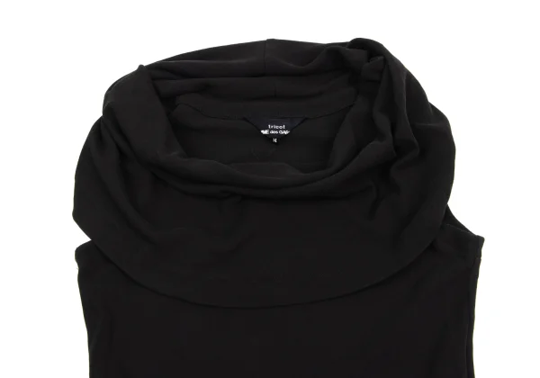 tricot COMME des GARCONS Cotton Draped Neck Sleeveless Dress K-162214_006