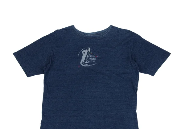 NORTH MARINE DRIVE Dyed Logo Design Short Sleeved T-shirt K-162217_002