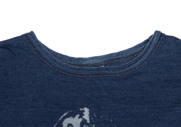 NORTH MARINE DRIVE Dyed Logo Design Short Sleeved T-shirt K-162217_003