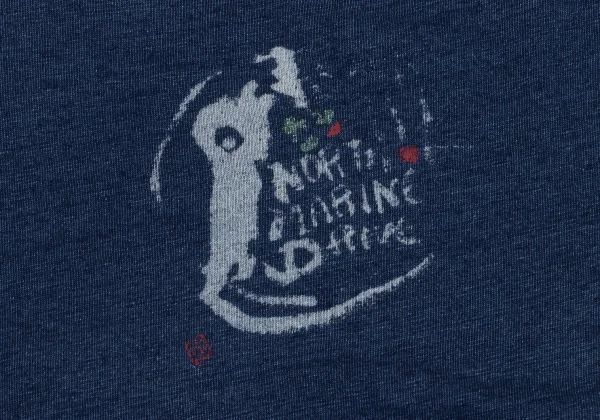 NORTH MARINE DRIVE Dyed Logo Design Short Sleeved T-shirt K-162217_005