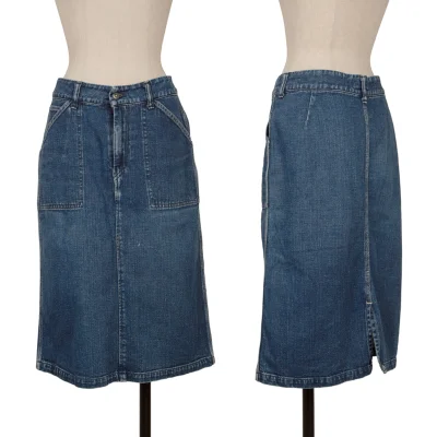 R by 45rpm Patch Pocket Denim Skirt