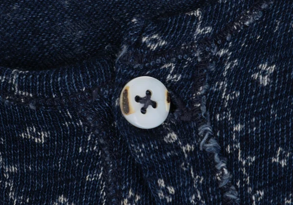 45rpm 45R Dyed Checker Cotton Cardigan K-162220_004