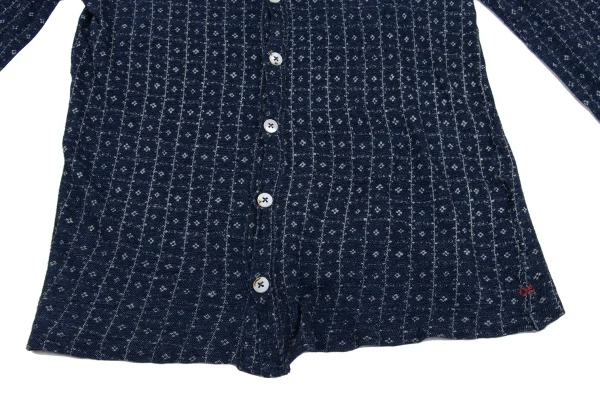 45rpm 45R Dyed Checker Cotton Cardigan K-162220_007