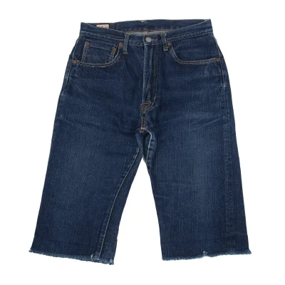 45rpm 45R Hem Cutting Denim Short Pants