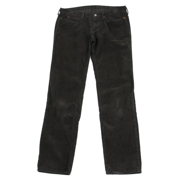 45rpm& Corduroy Straight Pants Charcoal 30 K-162223_001