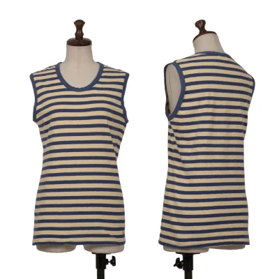 45rpm& Cotton Striped Tank Top