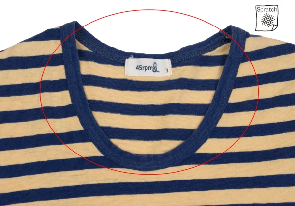 45rpm& Cotton Striped Tank Top K-162224_008