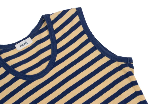 45rpm& Cotton Striped Tank Top K-162224_009