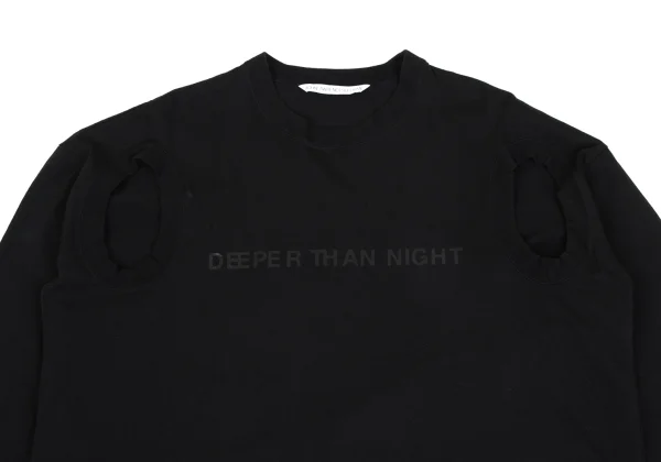 JOHN LAWRENCE SULLIVAN Hole Design Long Sleeve Top K-162226_002