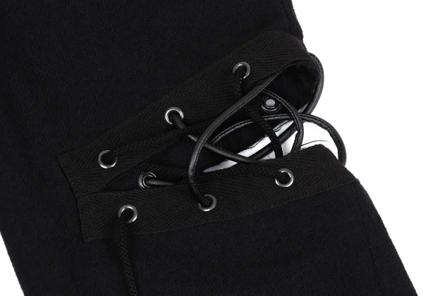 LIMI feu Knees Lace-up Design Wool Pants K-162230_007
