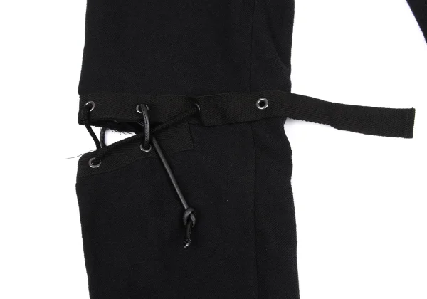 LIMI feu Knees Lace-up Design Wool Pants K-162230_008