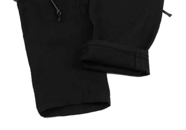 LIMI feu Knees Lace-up Design Wool Pants K-162230_009